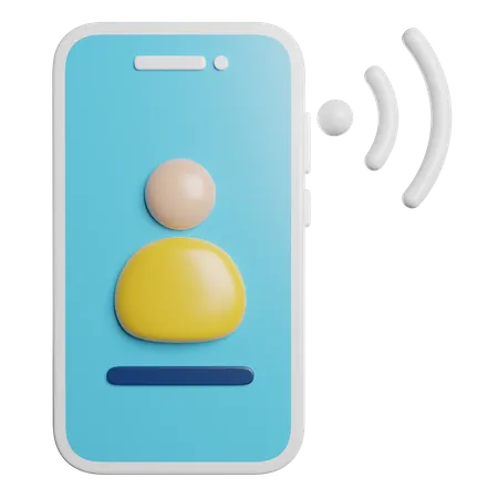 Smartphone  3D Icon