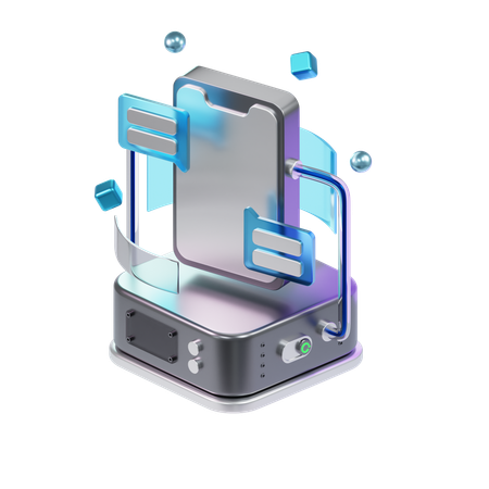 Smartphone  3D Icon