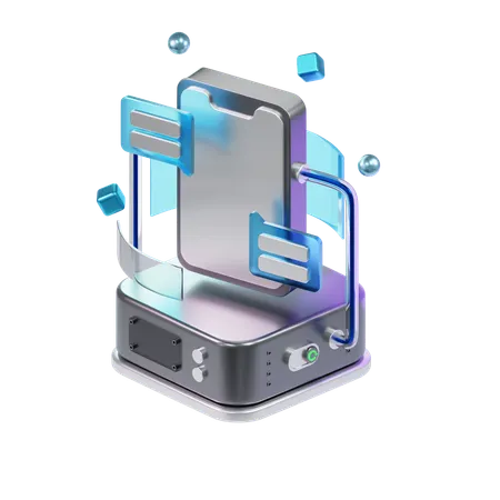 Smartphone  3D Icon