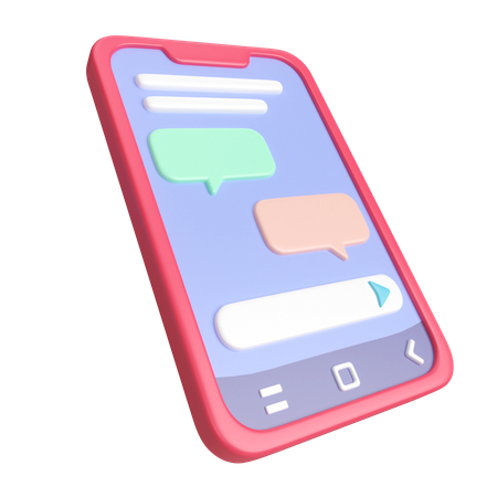 Smartphone  3D Icon