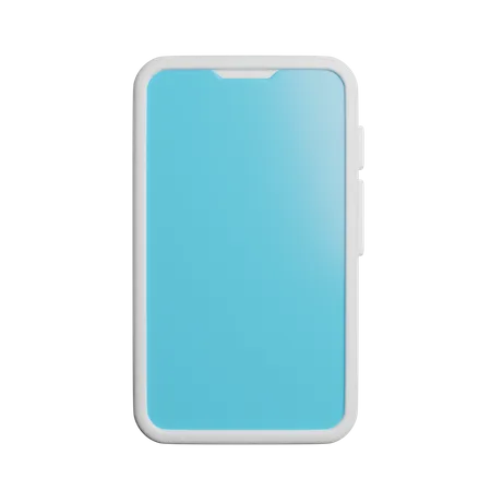 Phone Gadget Blank 3D Icon