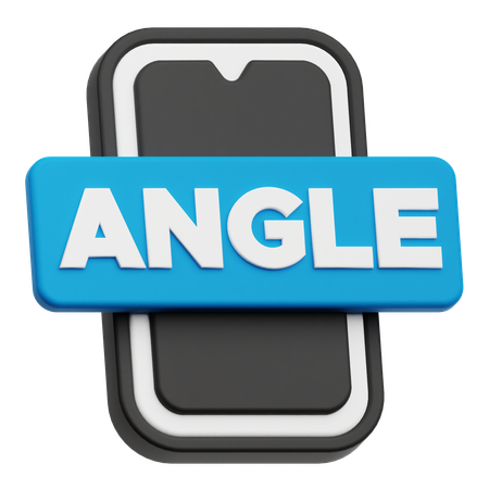 Smartphone Angle  3D Icon