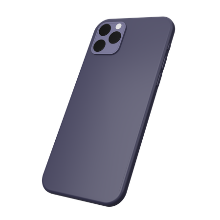 Smartphone Backside  3D Illustration