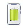 smart phone battery emoji 3d