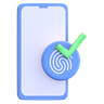 biometric authentication security symbol
