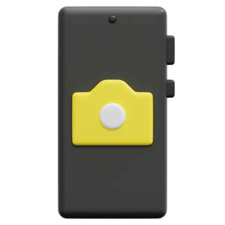 Smartphone Camera  3D Icon