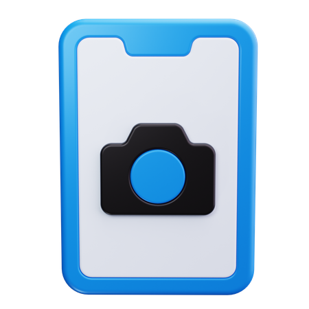 Smartphone Camera  3D Icon