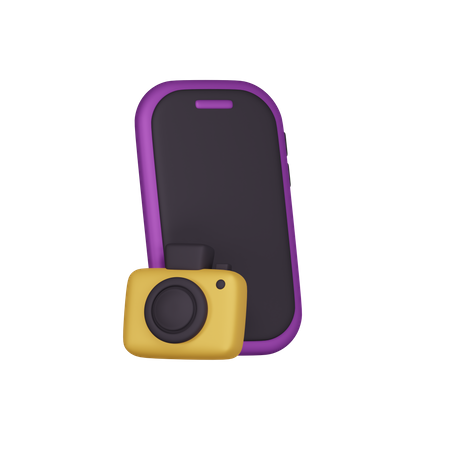 Smartphone Camera  3D Icon