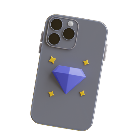 Smartphone Case  3D Icon