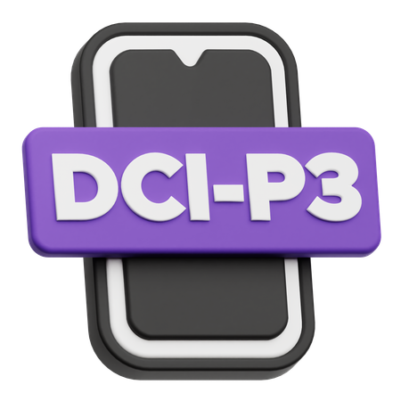 Smartphone Dci P 3  3D Icon