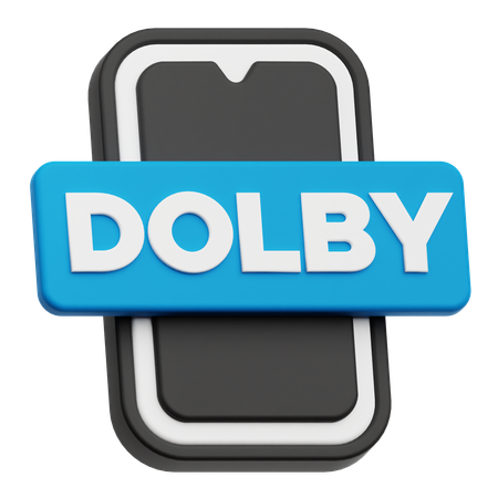 Smartphone Dolby  3D Icon