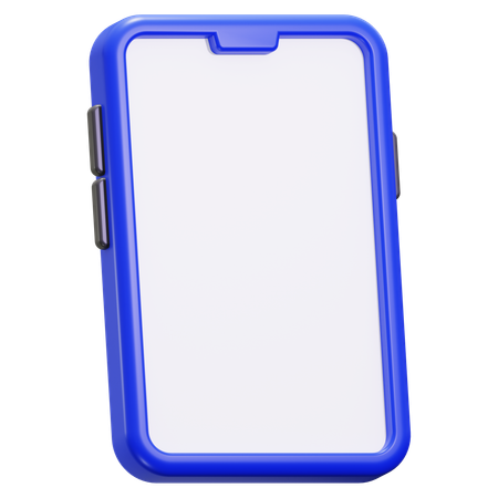 Smartphone em branco  3D Icon