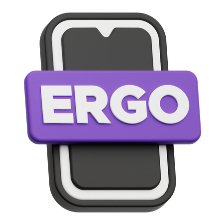 Smartphone Ergo  3D Icon