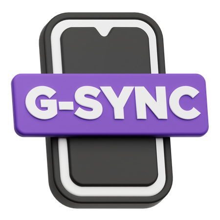 Smartphone G Sync  3D Icon