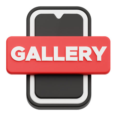 Smartphone Galley  3D Icon