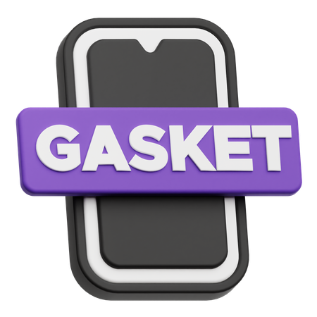 Smartphone Gasket  3D Icon
