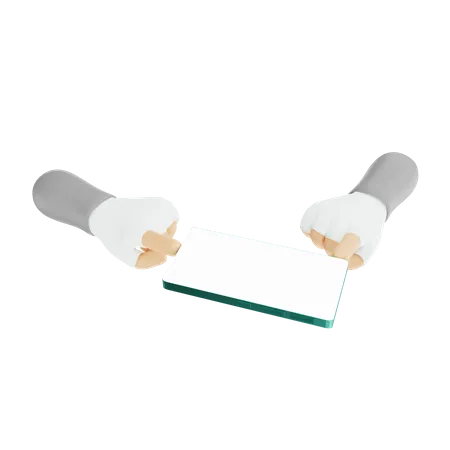 Smartphone in Balance Modes  3D Illustration