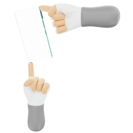 Smartphone in Target Modes  3D Icon