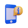 phone alert 3d logos