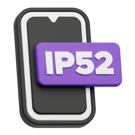 Smartphone Ip 52  3D Icon