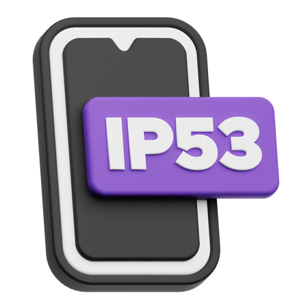 Smartphone Ip 53  3D Icon