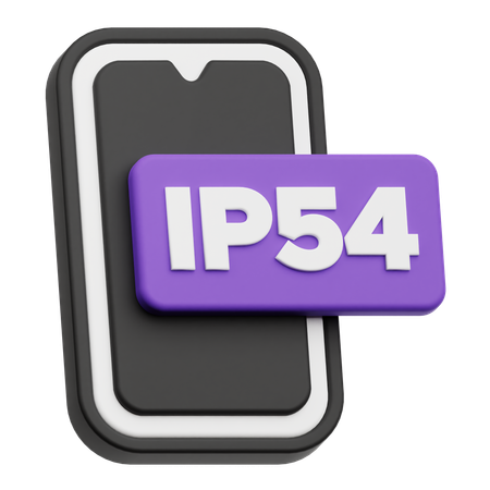 Smartphone Ip 54  3D Icon