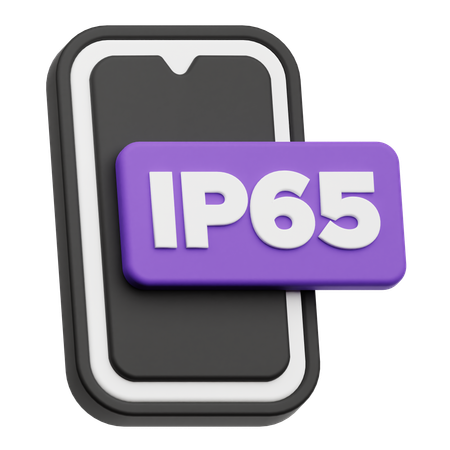 Smartphone Ip 65  3D Icon
