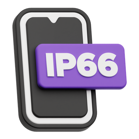 Smartphone Ip 66  3D Icon