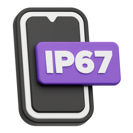 Smartphone Ip 67  3D Icon