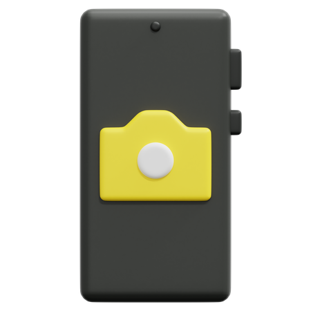 Smartphone-Kamera  3D Icon