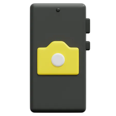 Smartphone-Kamera  3D Icon