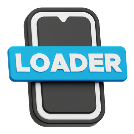 スマートフォンローダー  3D Icon
