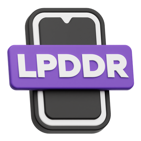 Smartphone Lpddr  3D Icon