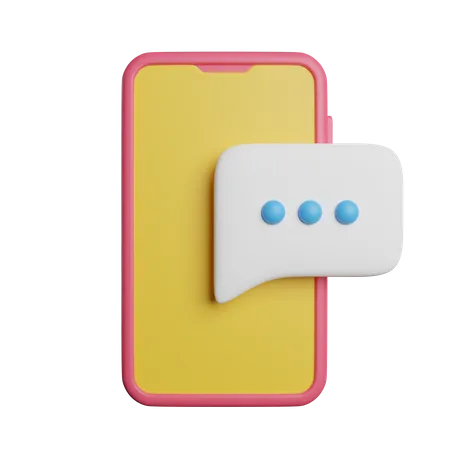 Smartphone Device App 3D Icon