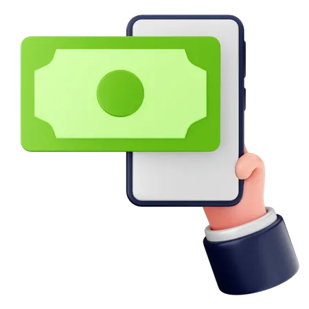 Smartphone Payment  3D Icon