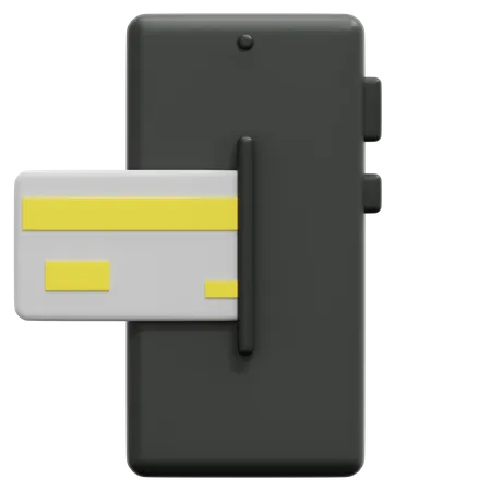 Smartphone Payment  3D Icon