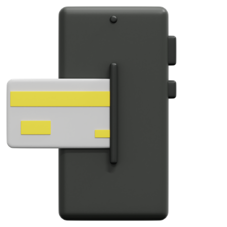 Smartphone Payment  3D Icon