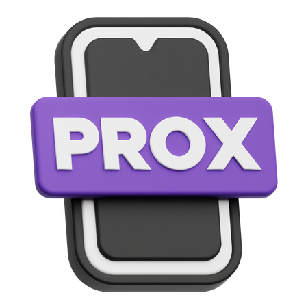 Smartphone Prox  3D Icon