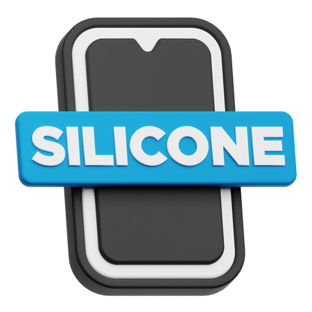 Smartphone Silicone  3D Icon