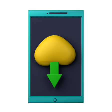 Téléchargement sur smartphone  3D Icon