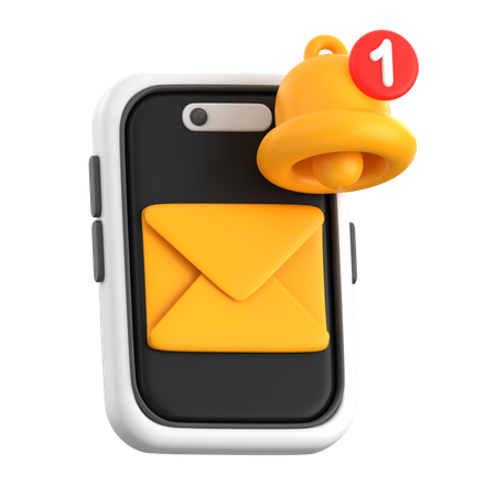 Smartphone Usage  3D Icon