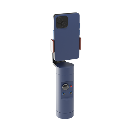 Smartphone With Gimbal  3D Icon