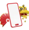 Smartphone With Lion Dance