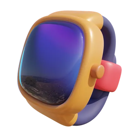 Smartwatch 3 D Icon 3D Icon