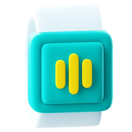 Smartwatch  3D Icon