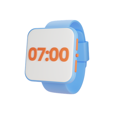 Smartwatch  3D Illustration