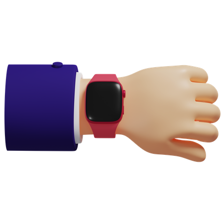 Smartwatch 3D Illustration