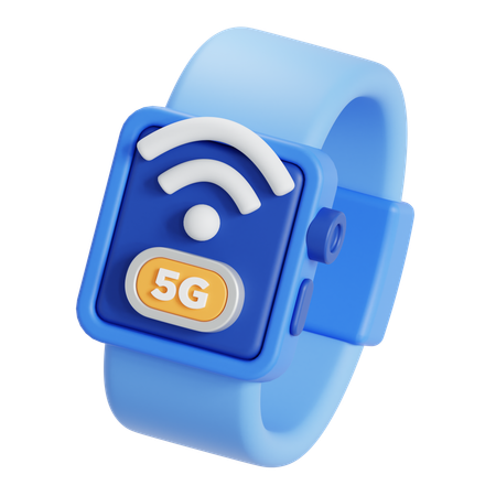 Smartwatch 5g  3D Icon