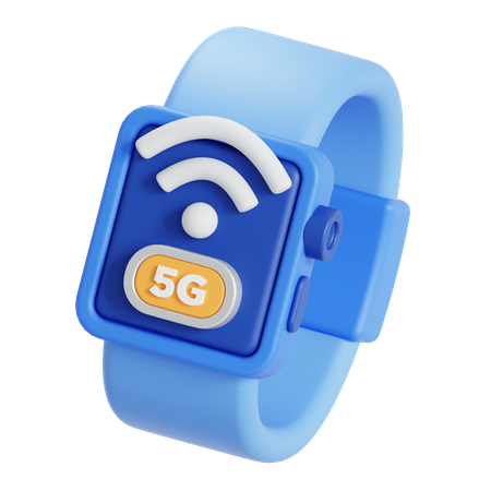 Smartwatch 5G  3D Icon