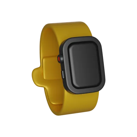 Black Friday Electric Watch 3 D Render Icon 3D Icon